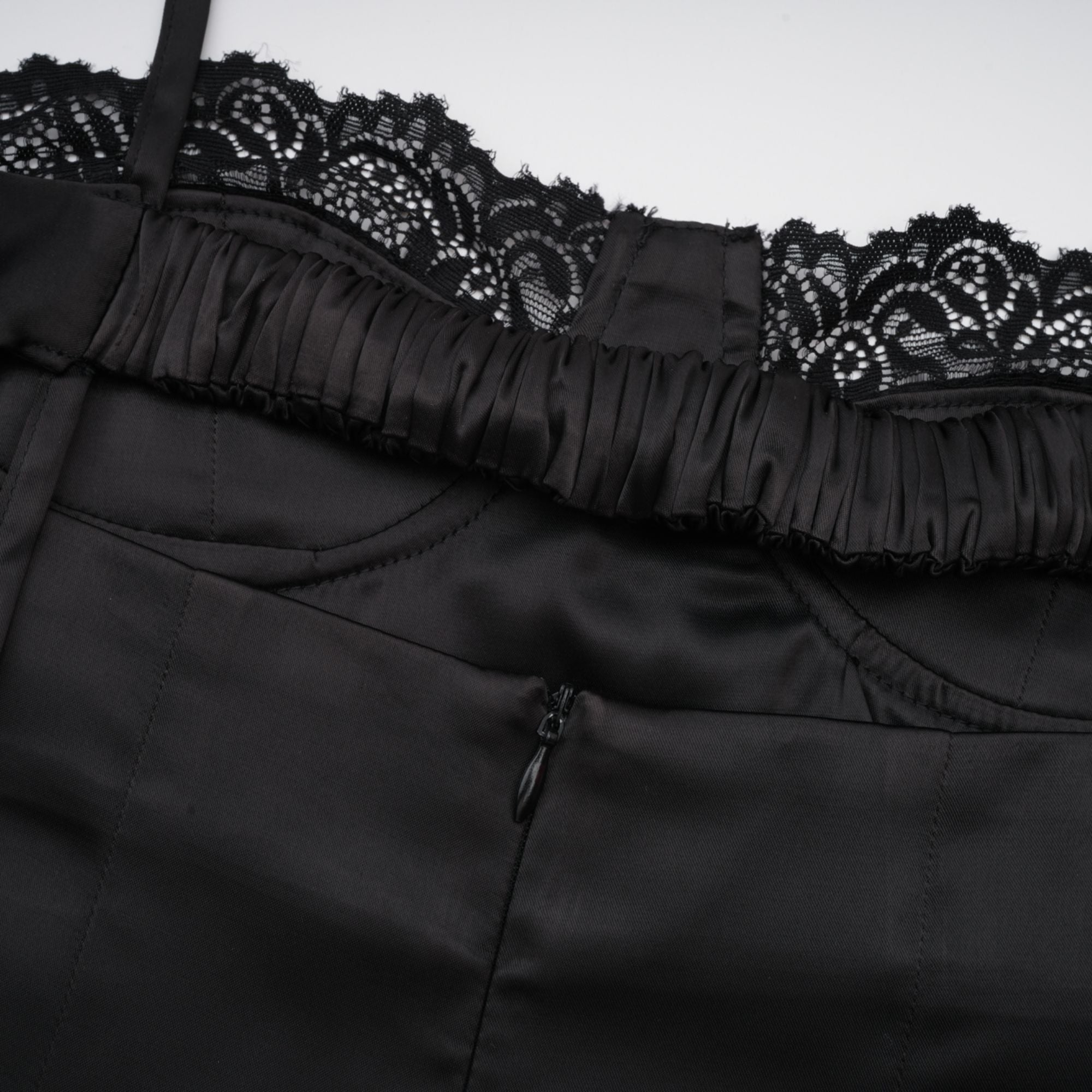 Larisa dantel midi elbise