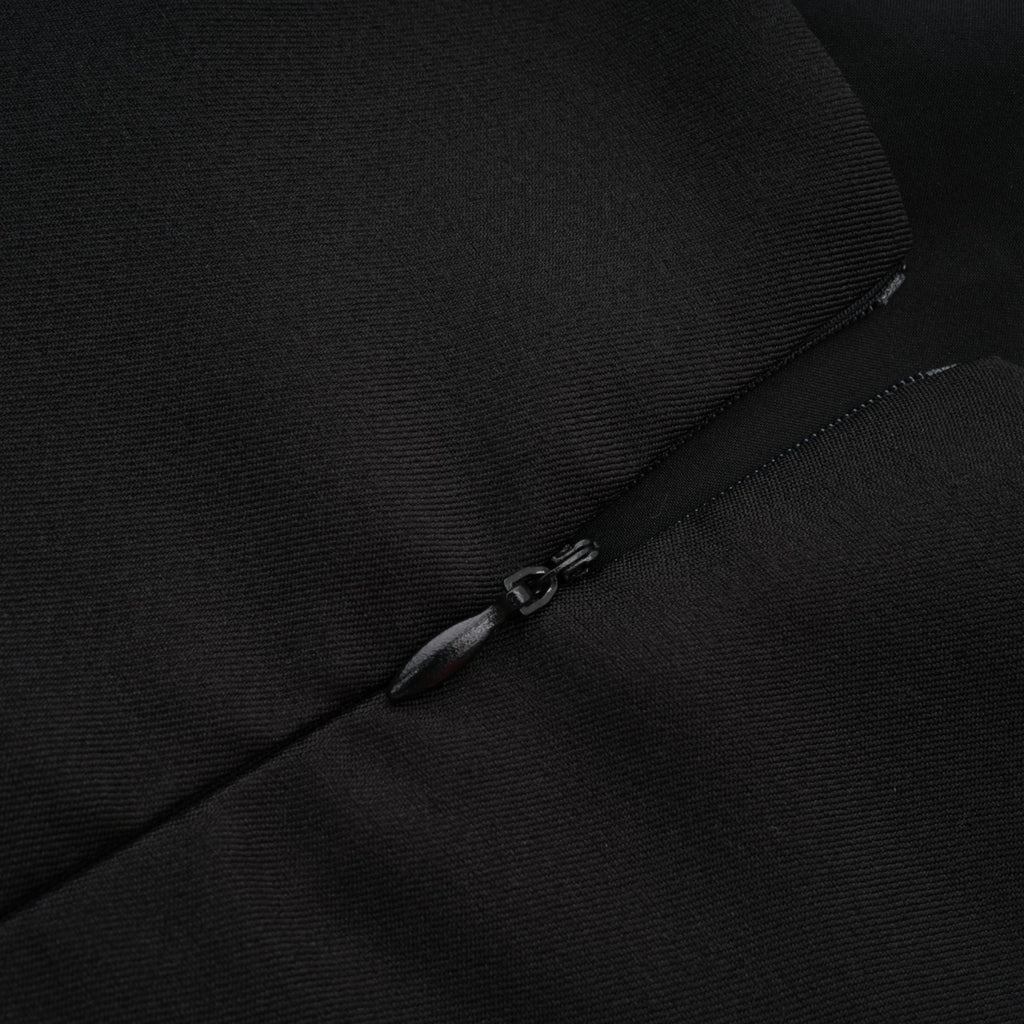 Stefania aplikeli mini elbise