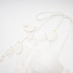 Hélène korse midi elbise