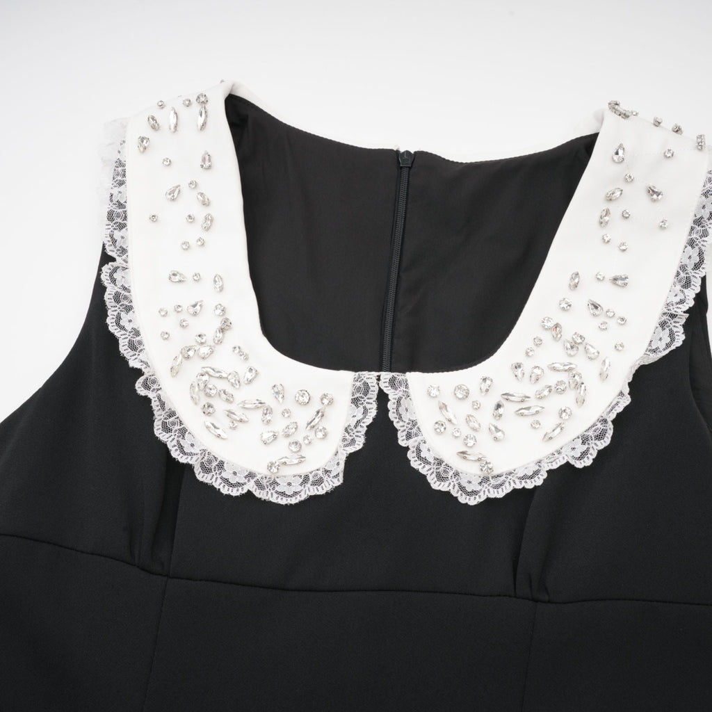 Delilah kristal mini elbise