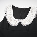 Delilah kristal mini elbise