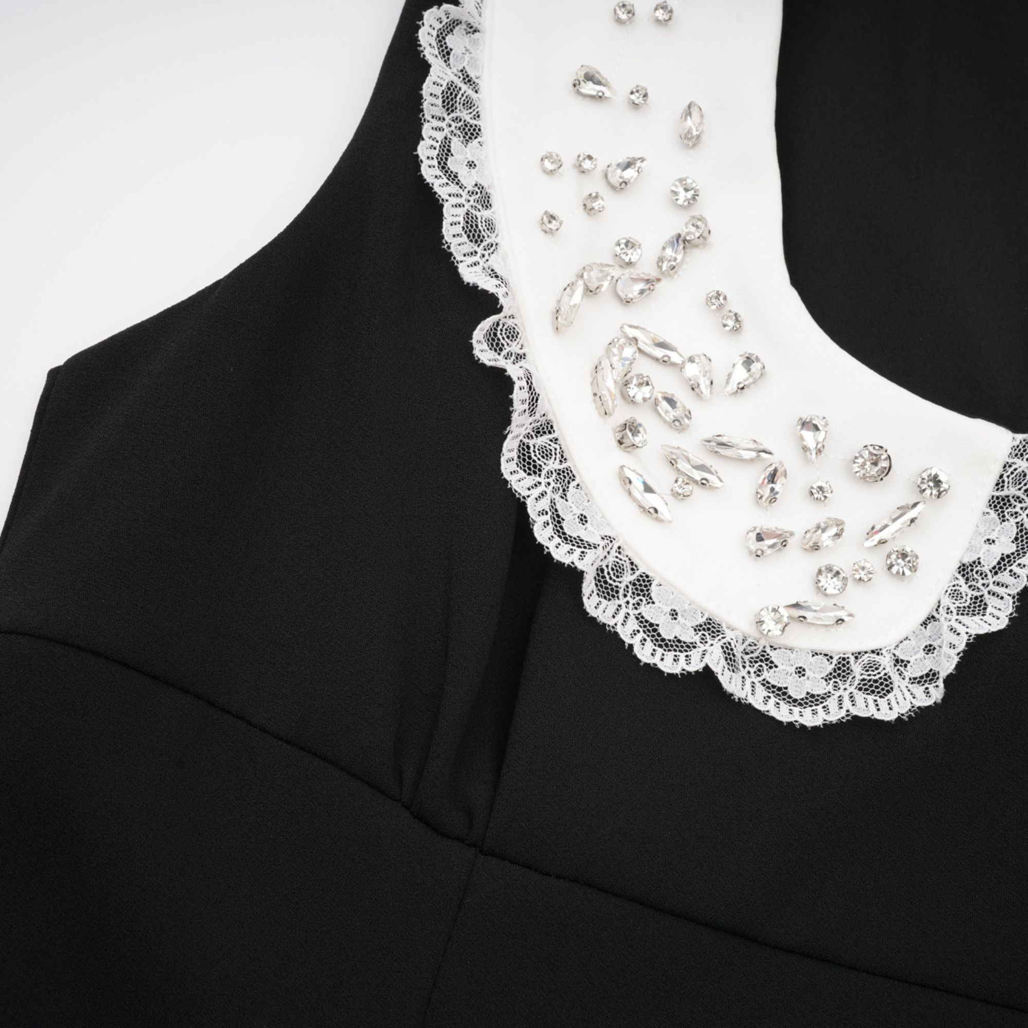 Delilah kristal mini elbise