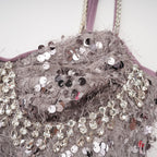 Lucena süsleme mini elbise