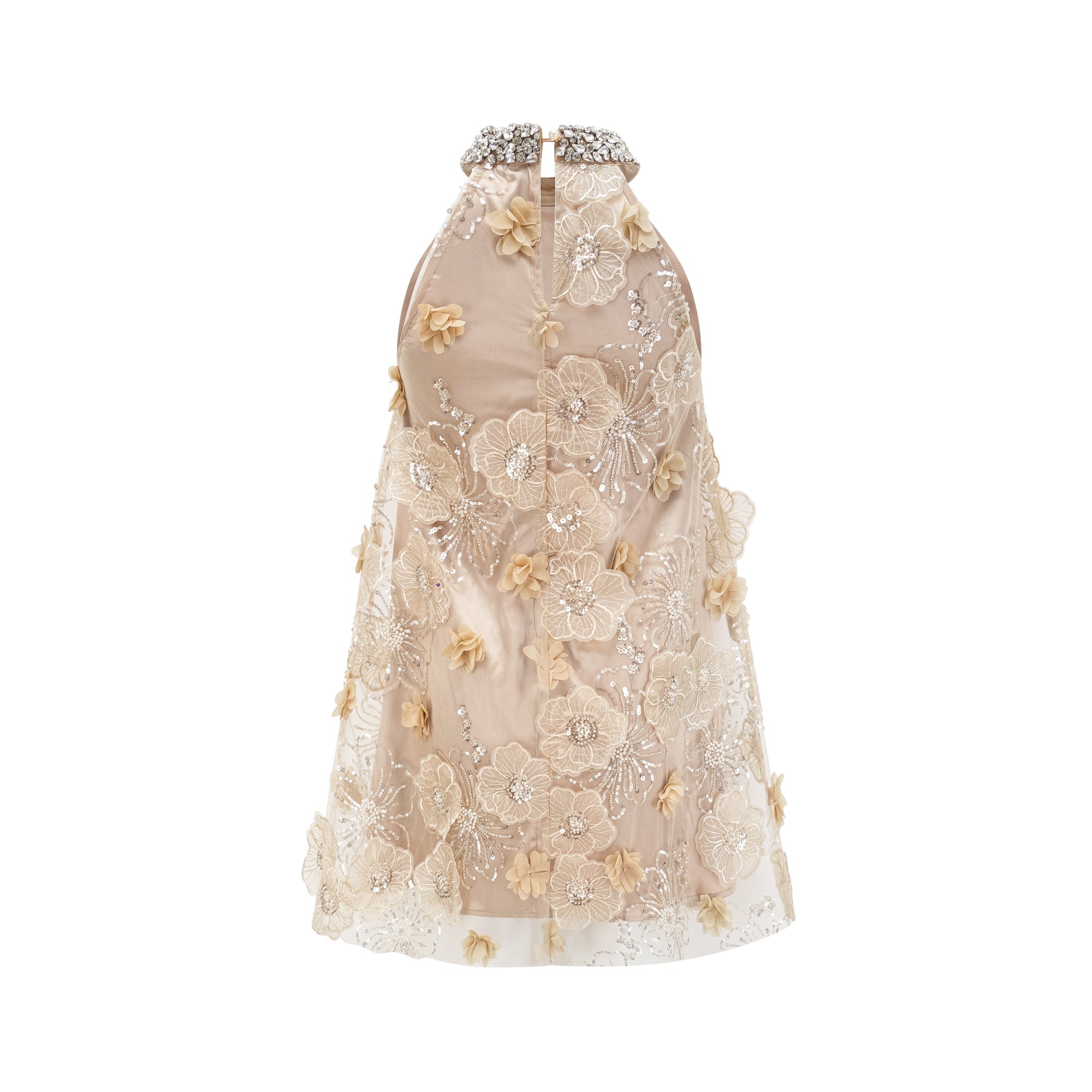 Liane çiçek mini elbise