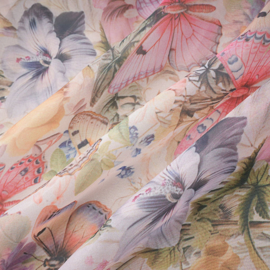 Margaux fırfır midi elbise