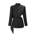 Kapuçin papyon blazer ceket
