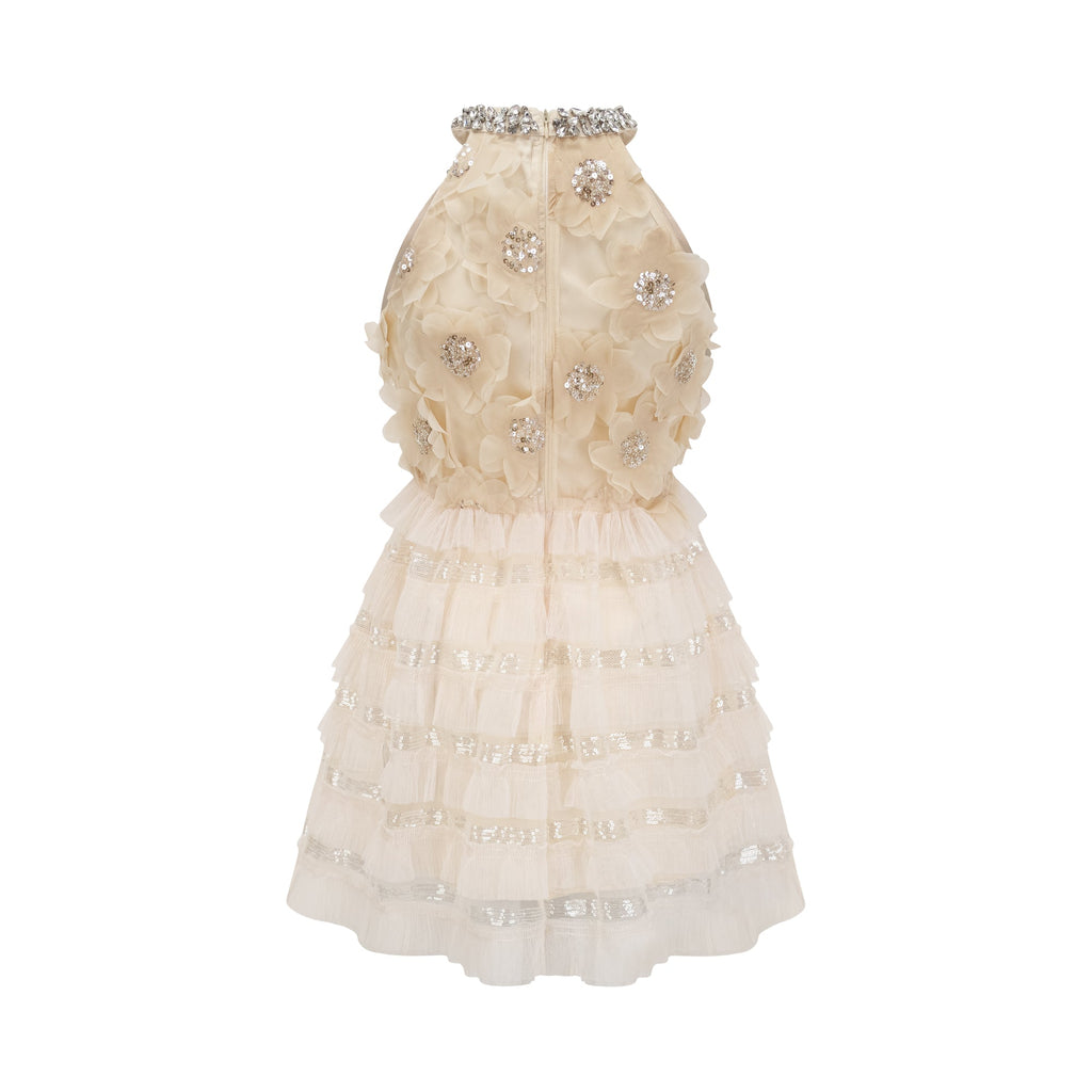 Lavinia çiçek mini elbise