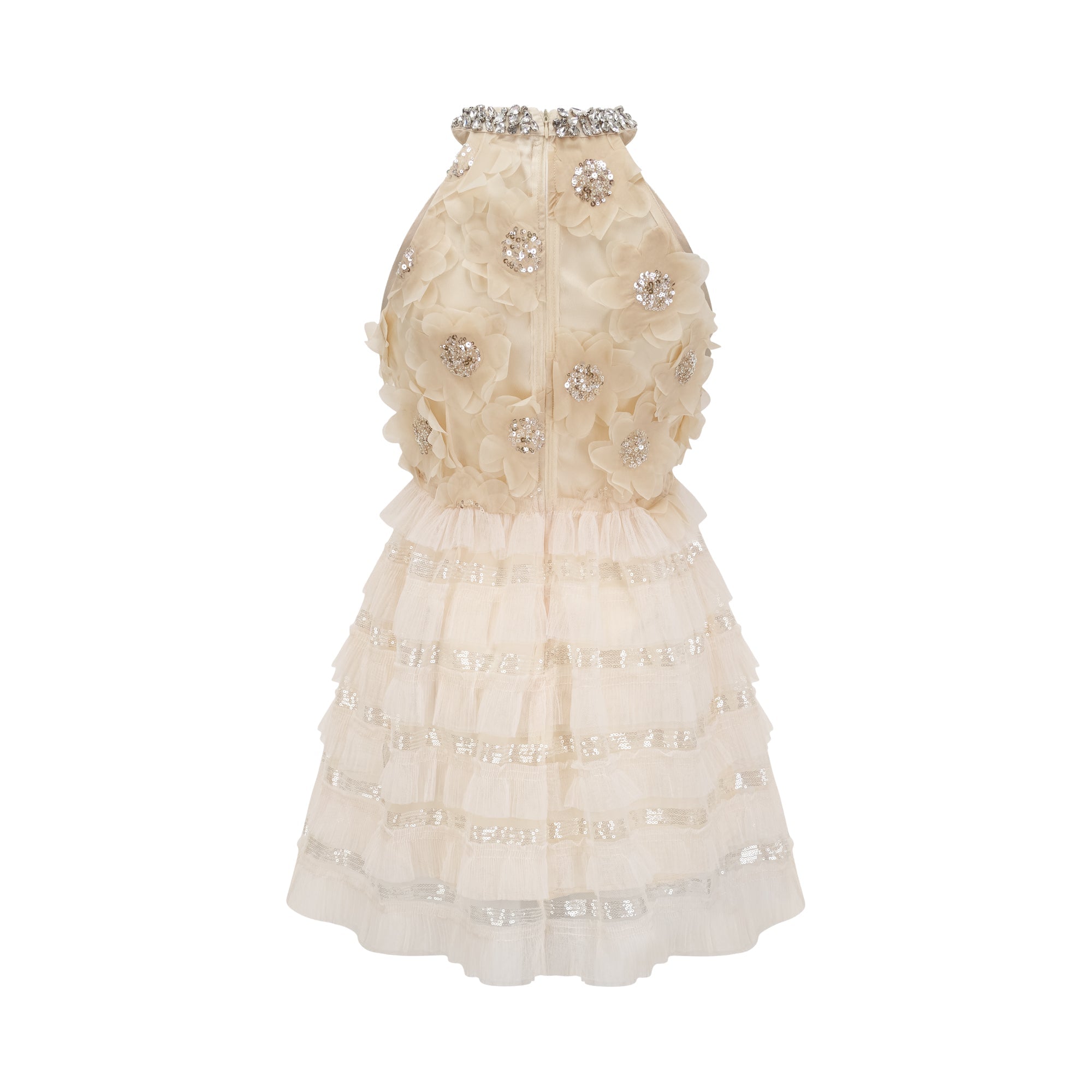 Lavinia çiçek mini elbise