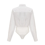 Joan poplin mini elbise