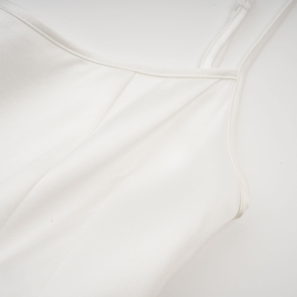 Lanetta saten mini elbise