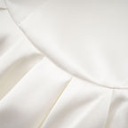 Lanetta saten mini elbise