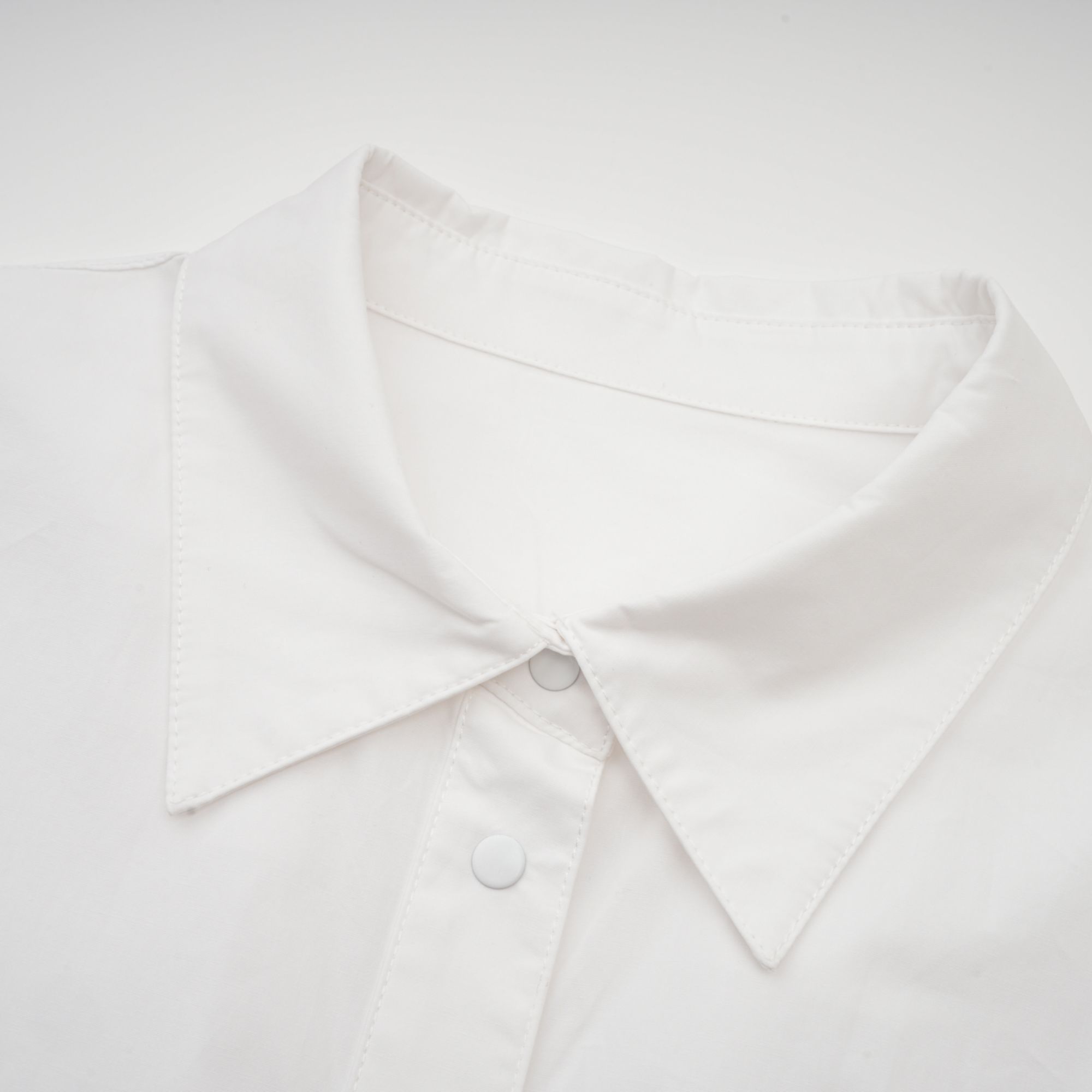 Joan poplin mini elbise