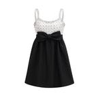 Parisa fiyonklu mini elbise