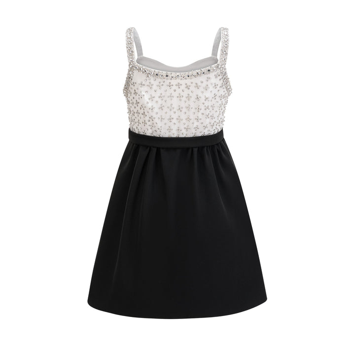 Parisa fiyonklu mini elbise