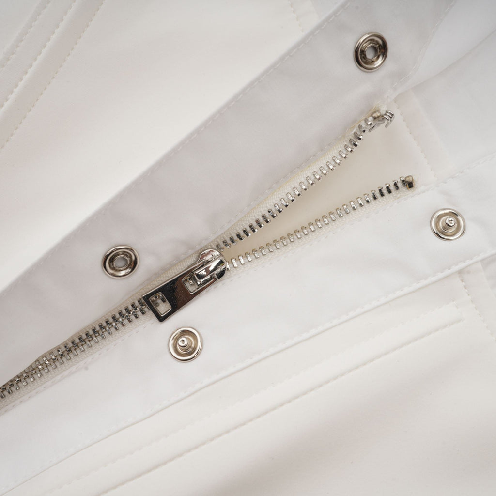 Joan poplin mini elbise