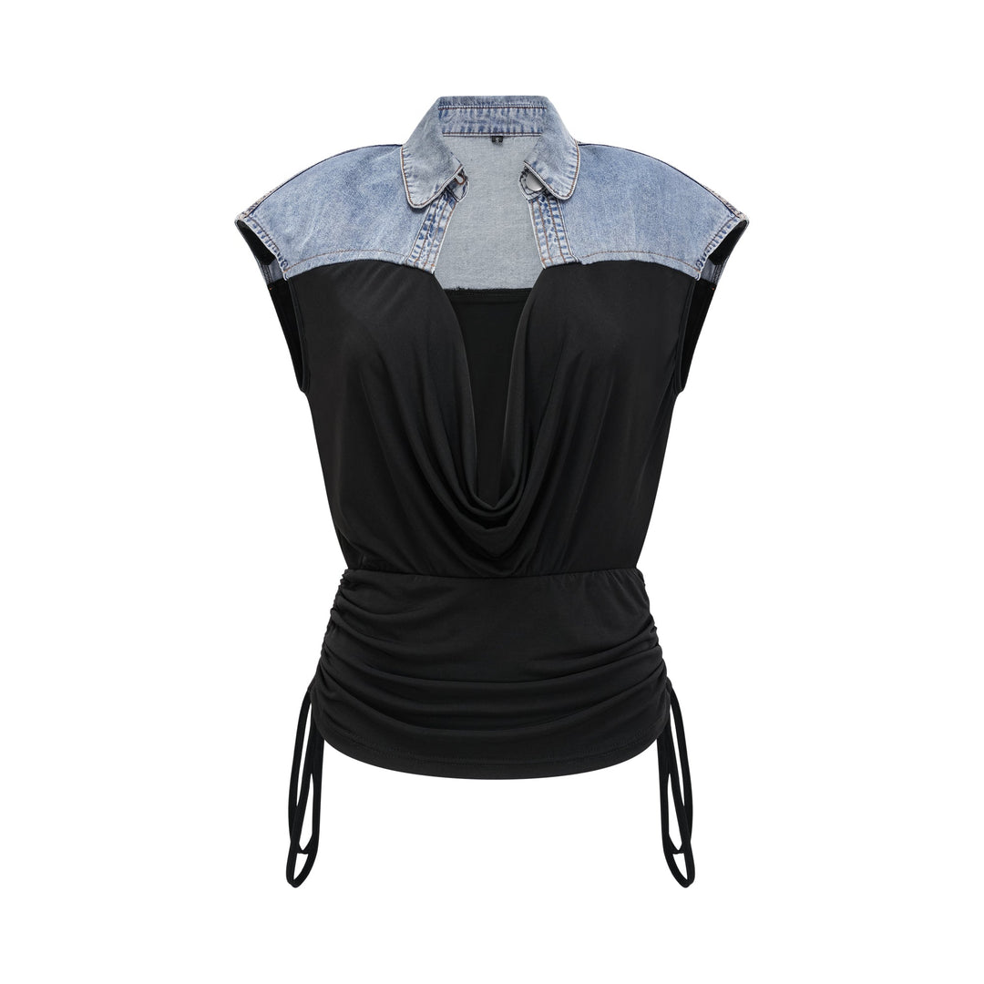 Nala panelli kot top ve etek takım