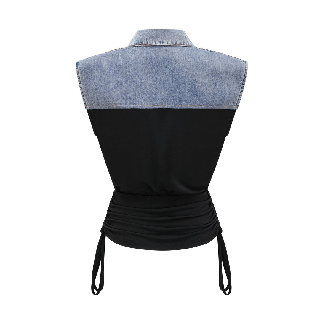 Nala panelli kot top ve etek takım