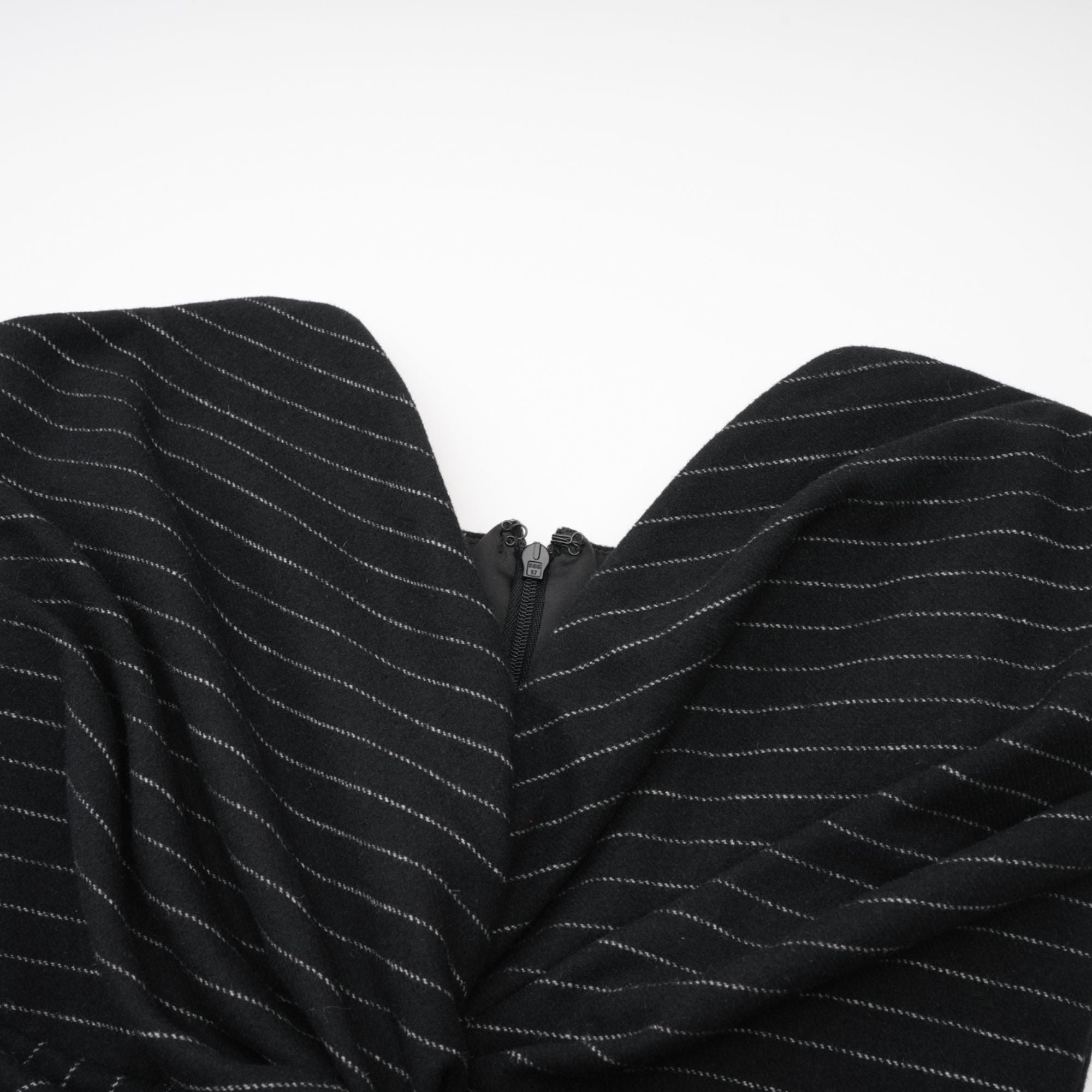 Sophie ince çizgili mini elbise