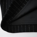 Sophie ince çizgili mini elbise