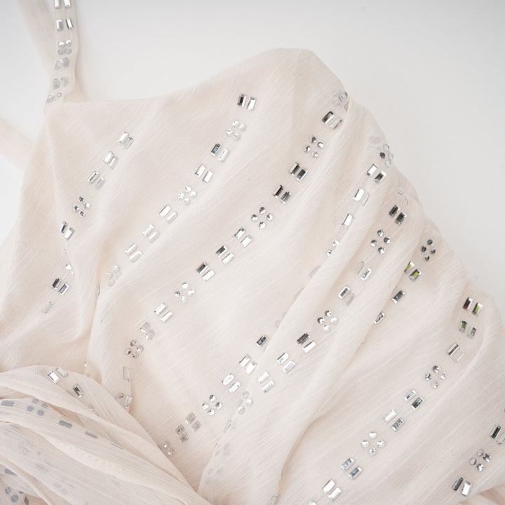 Adèle Pleated Midi Elbise