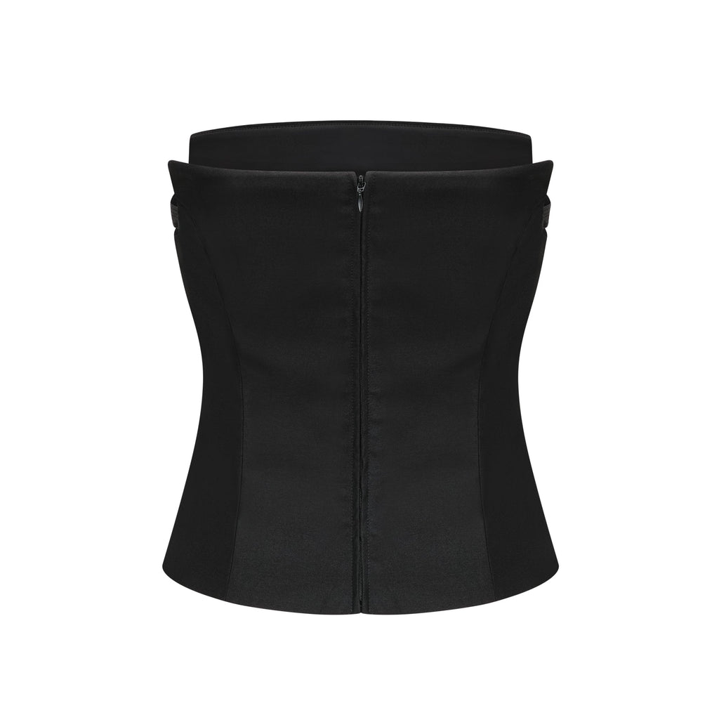 Margaux ipek top ve etek takım