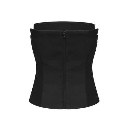 Margaux ipek top ve etek takım