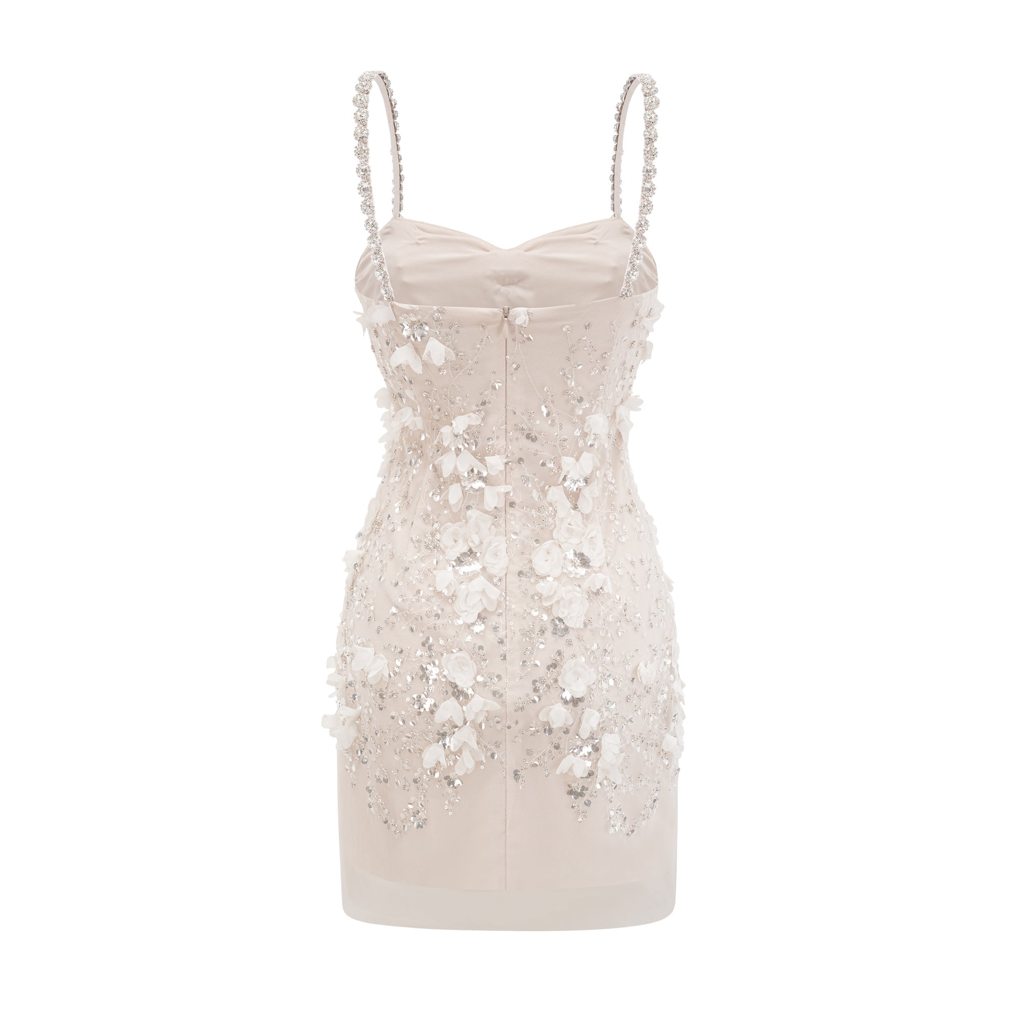 Payet Süslü Mini Elbise