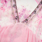 Camille desenli mini elbise