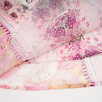 Camille desenli mini elbise