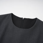 Marianne yün mini elbise