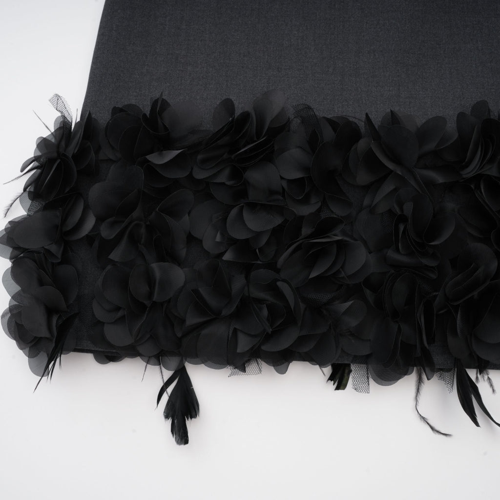 Marianne yün mini elbise