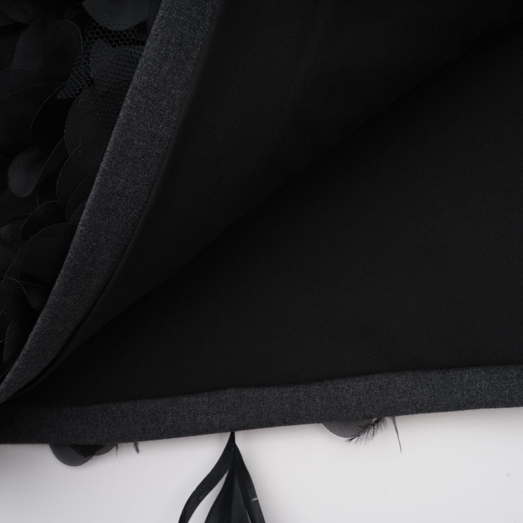 Marianne yün mini elbise