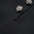 Marianne yün mini elbise