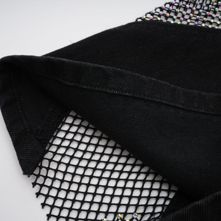 Thérèse geniş paça kot pantolon