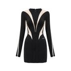 Suzette ıllusion mini elbise