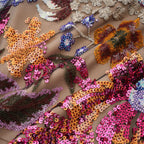 Thérèse payetli midi elbise