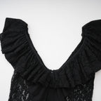 Roseline dantel maksi elbise