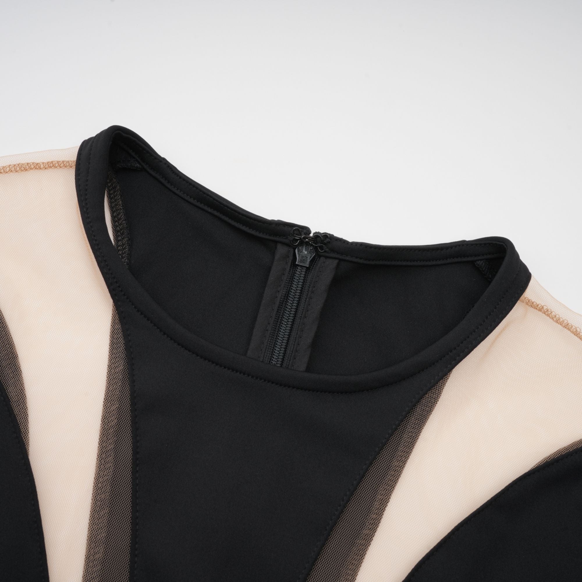 Suzette ıllusion mini elbise