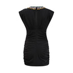 Imani kristal mini elbise