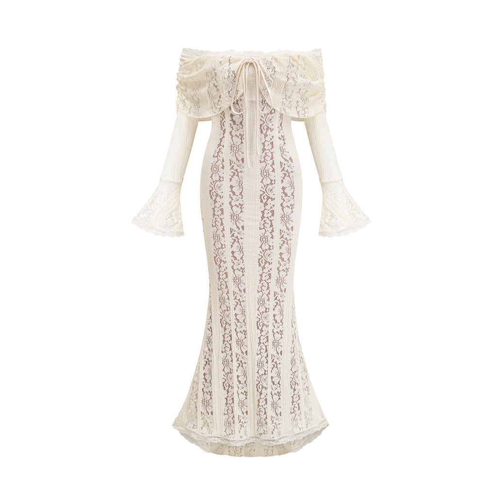 Émeline maksi elbise