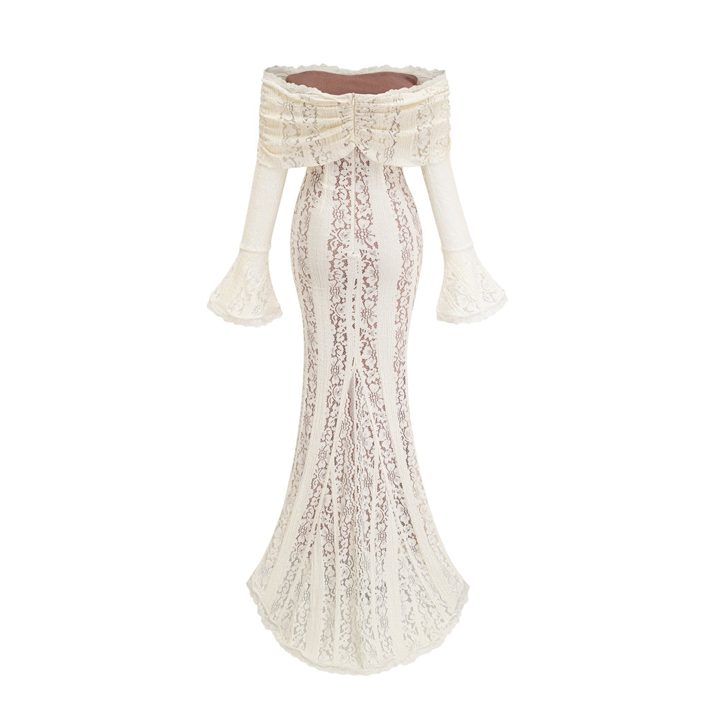 Émeline maksi elbise