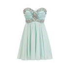 Priscil kristal mini elbise