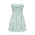 Priscil kristal mini elbise