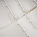 Priscille inci mini elbise