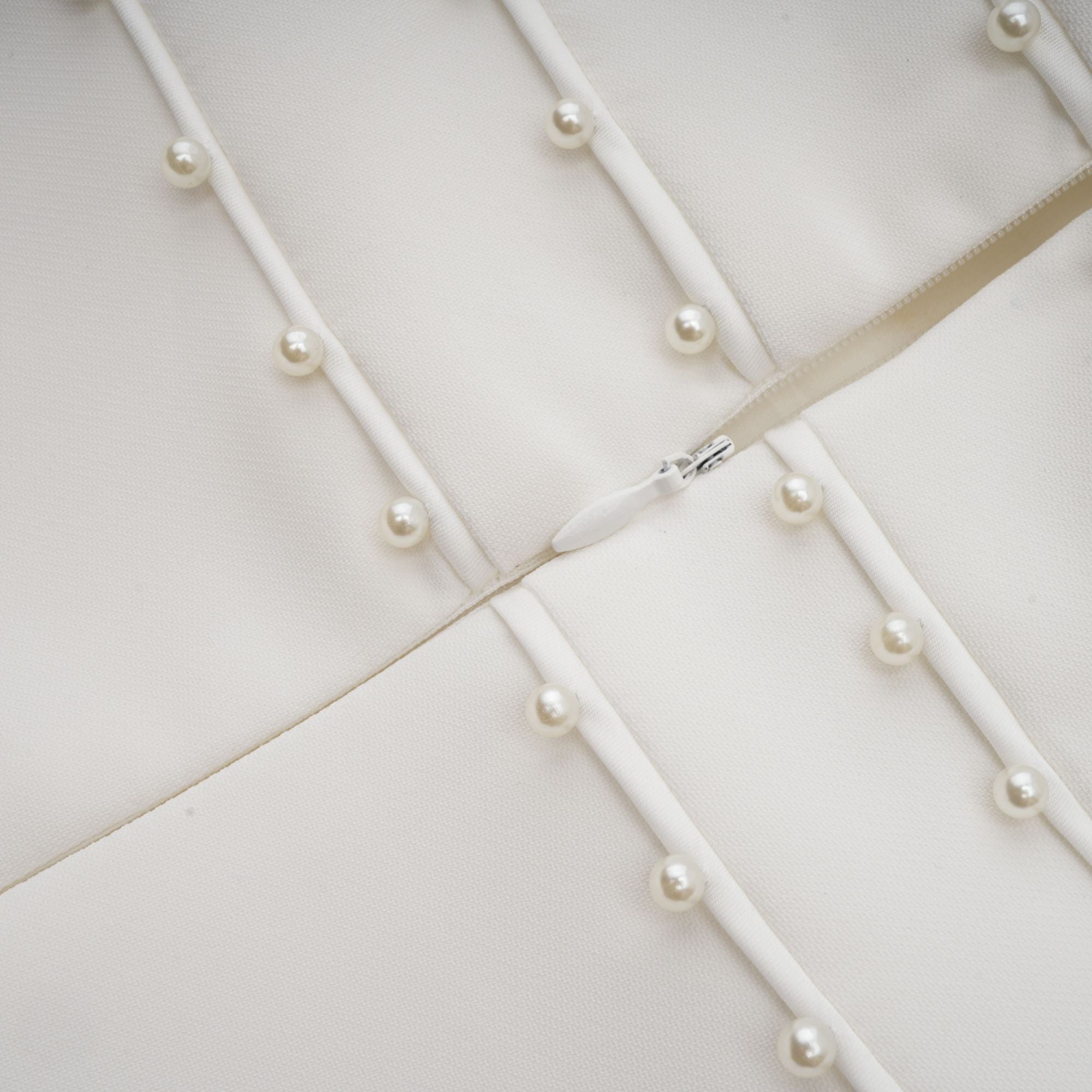 Priscille inci mini elbise