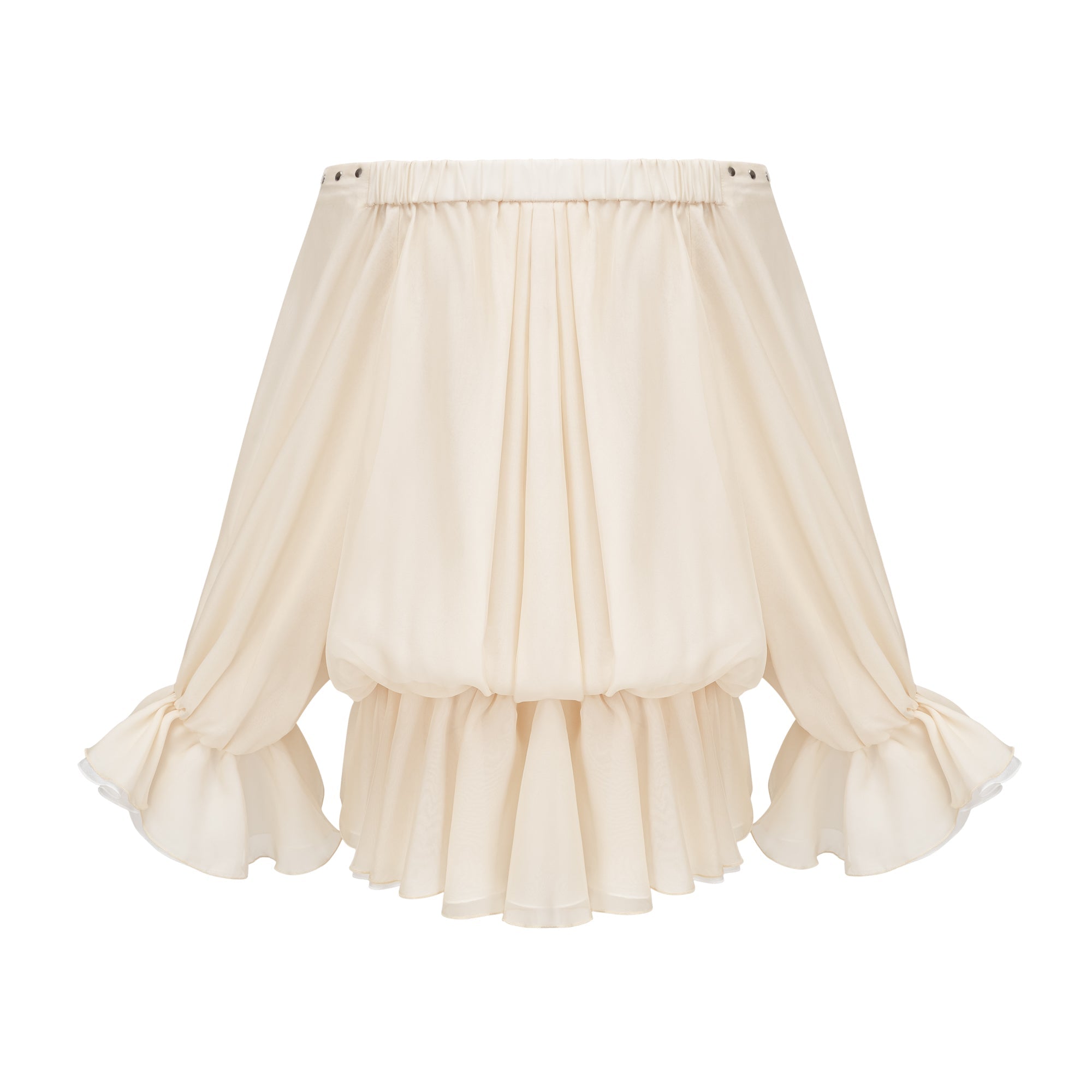 Lisette şifon mini elbise