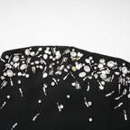 Noya straplez mini elbise