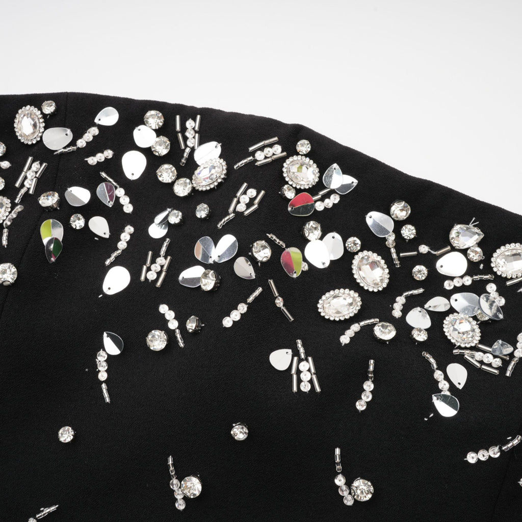 Noya straplez mini elbise