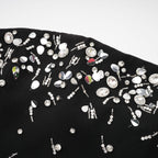 Noya straplez mini elbise