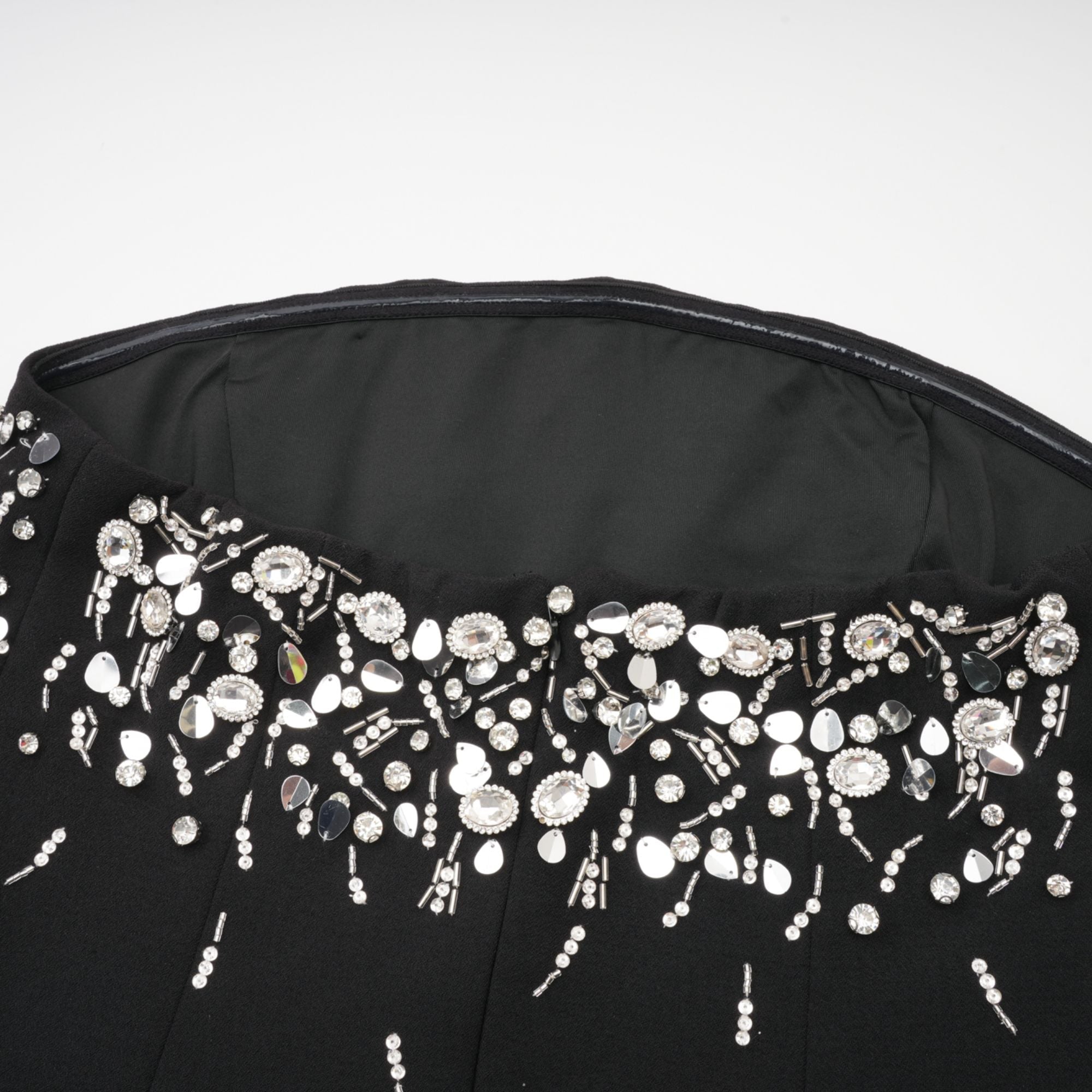 Noya straplez mini elbise